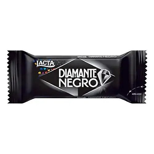 Chocolate Ao Leite Lacta Diamante Negro Pacote 20g