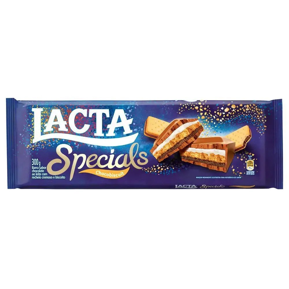 Chocolate Lacta Specials 325g Chocobiscuit
