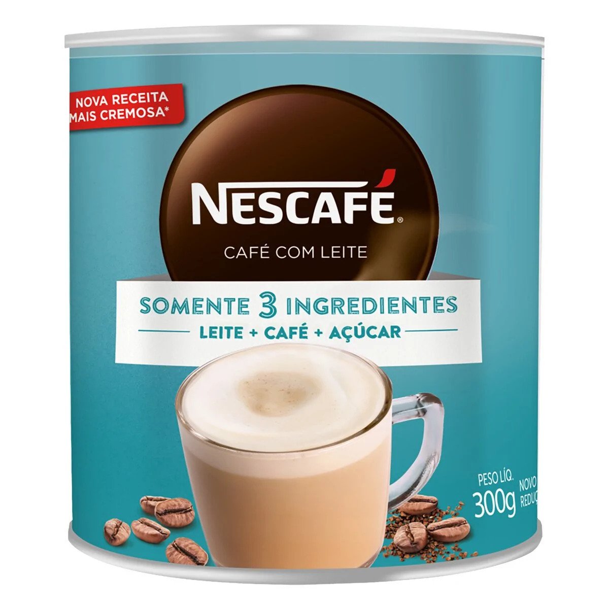 Café com Leite Solúvel Nescafé Lata 300g