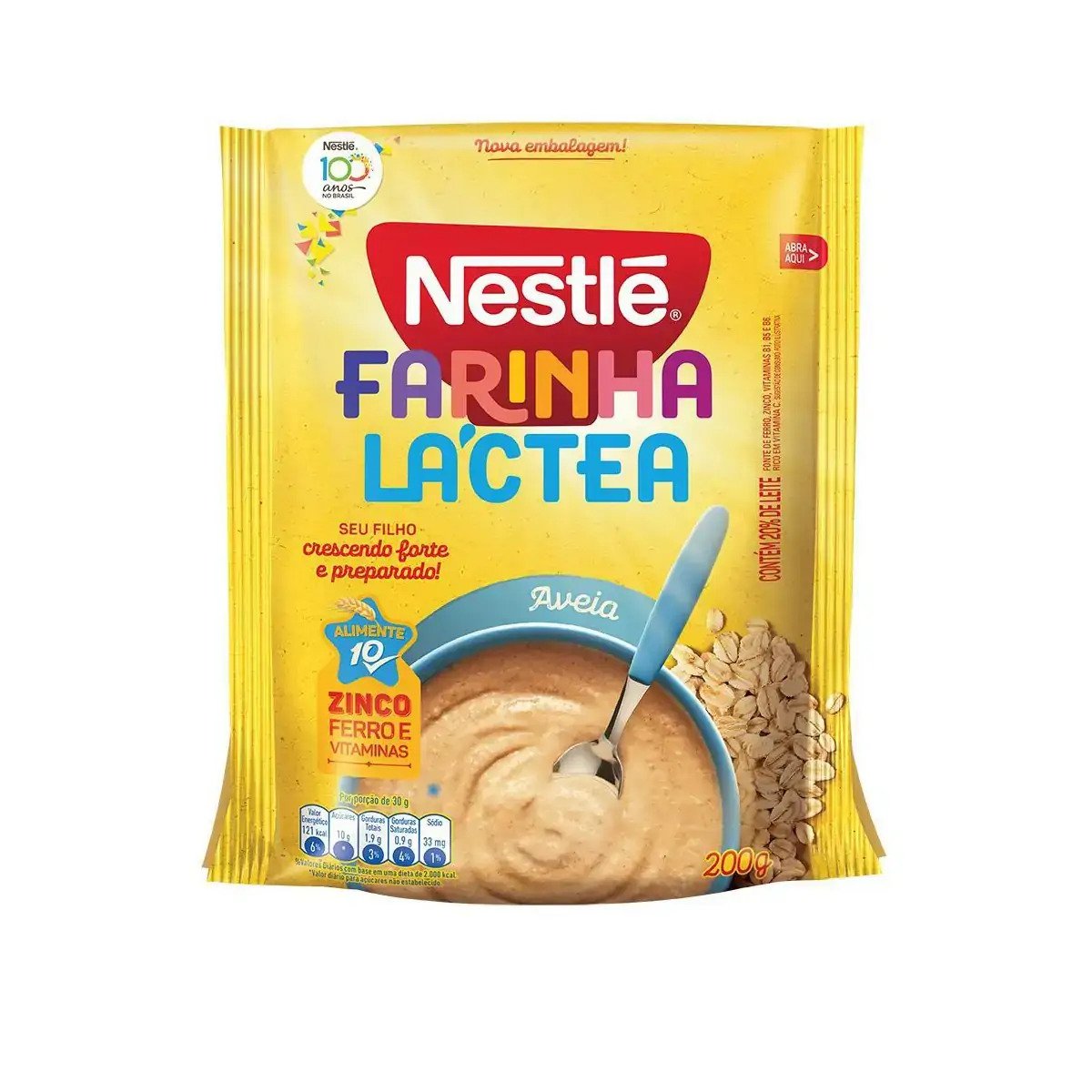 Farinha Láctea NESTLÉ Aveia 200g