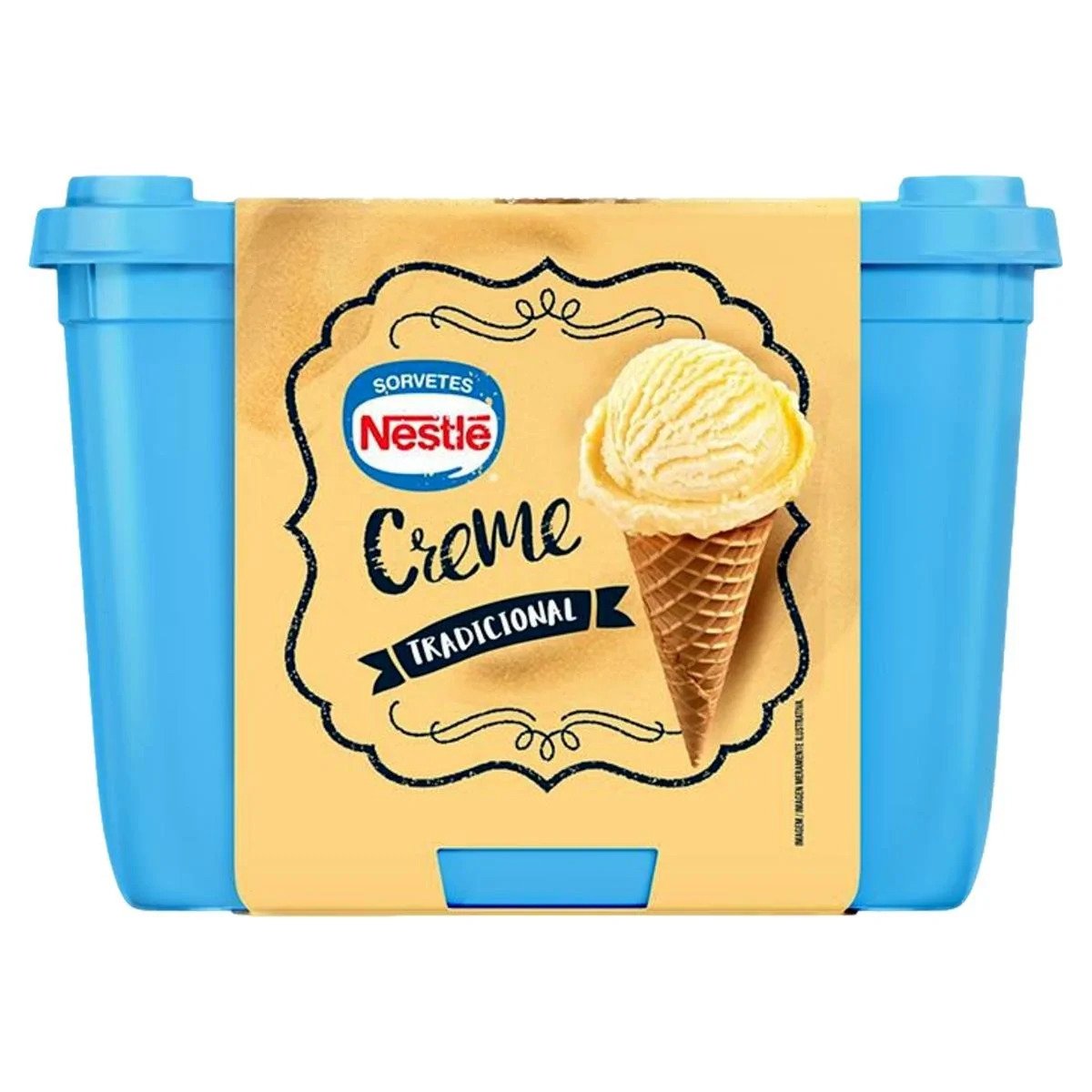Sorvete Tradicional Creme Nestlé Pote 1,5L
