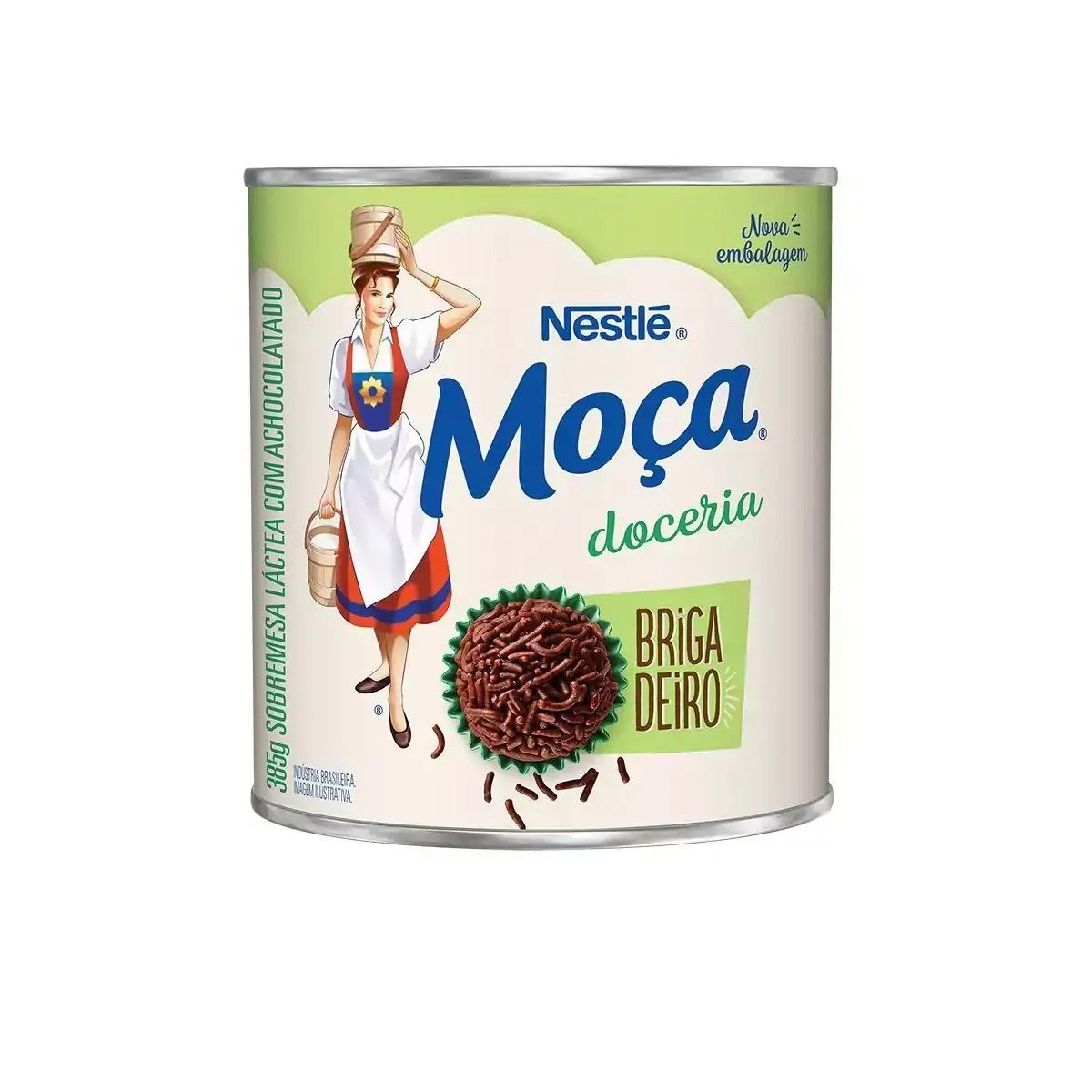Sobremesa MOÇA Brigadeiro 385g