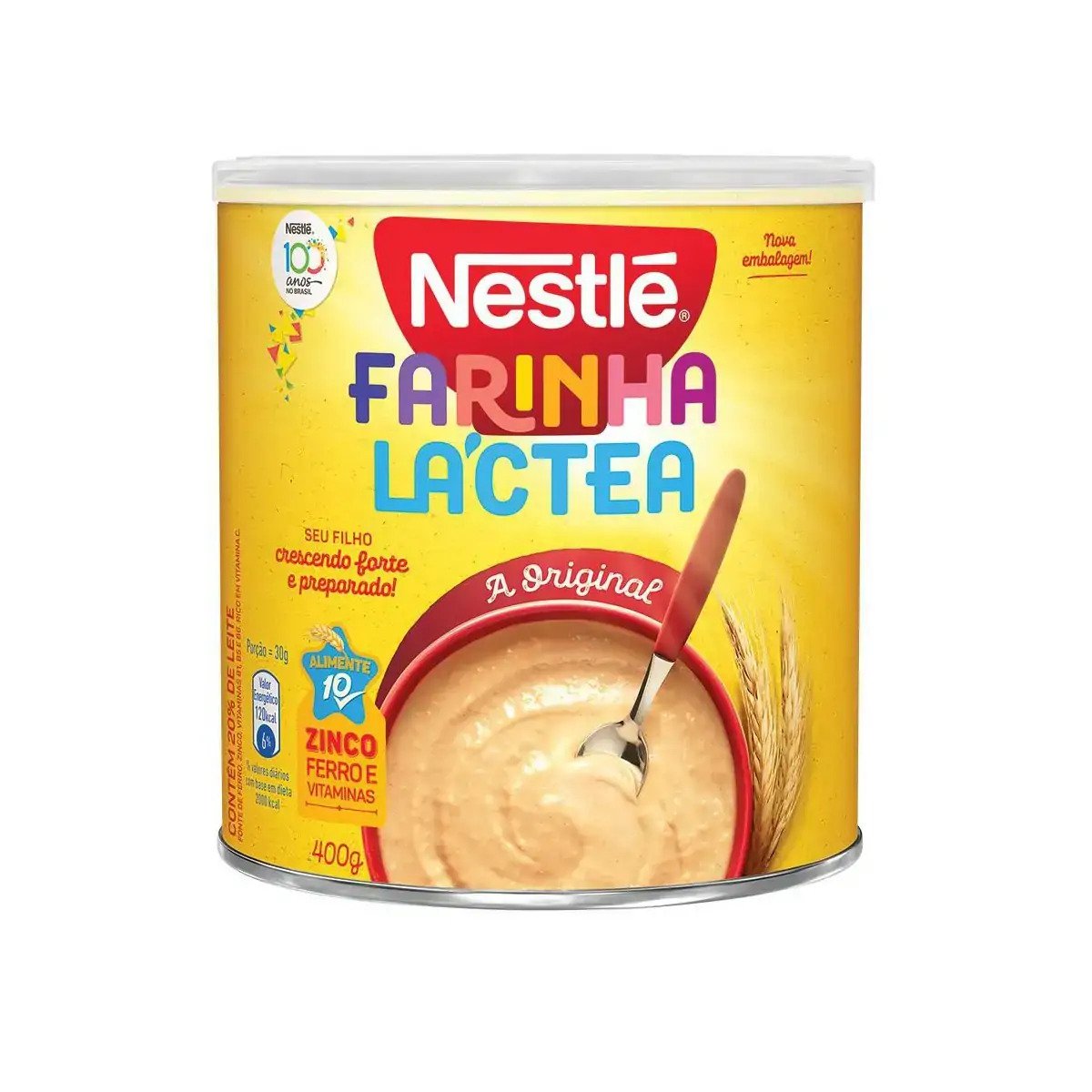 Farinha Láctea NESTLÉ Tradicional 400g