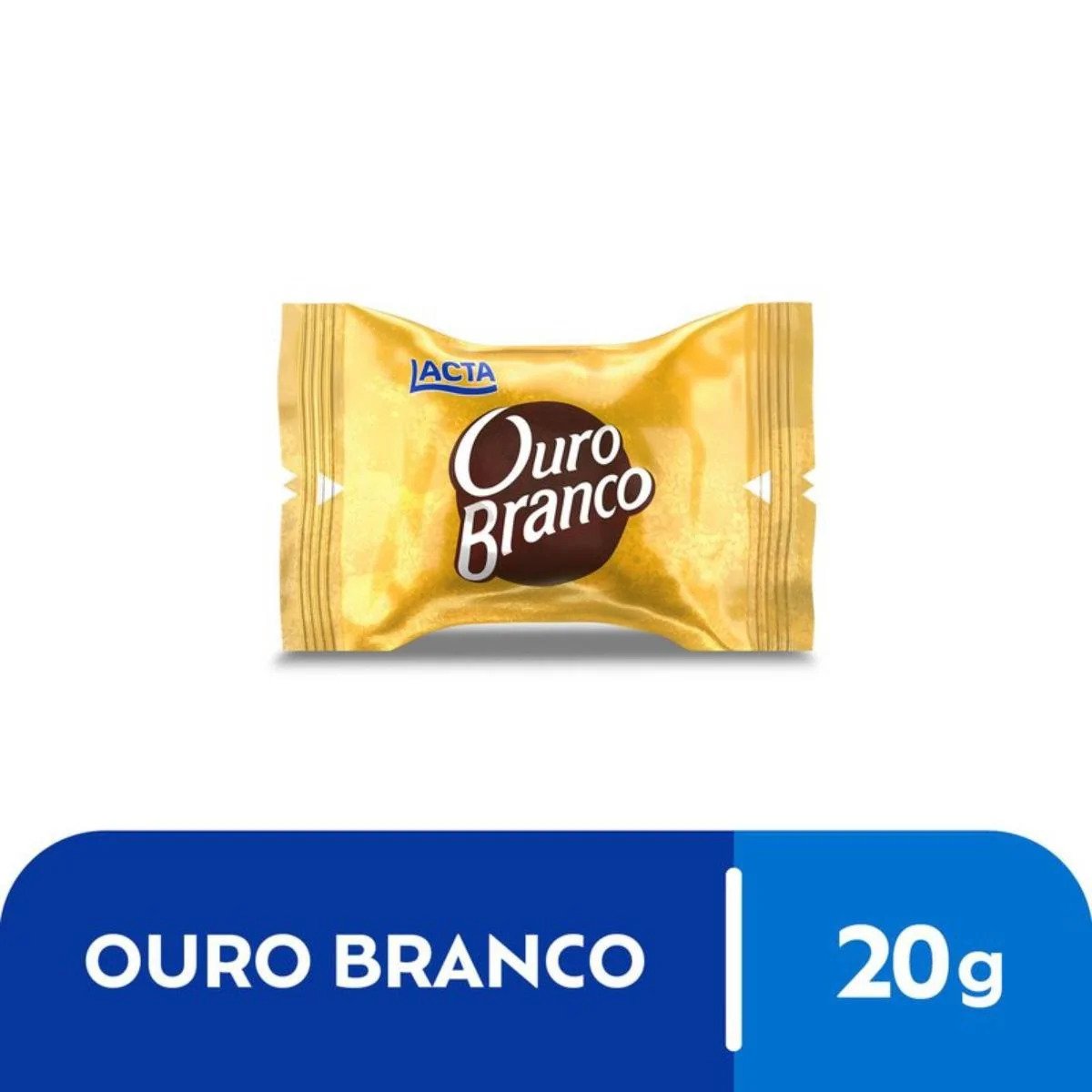 Bombom Ouro Branco LACTA 20g Unidade