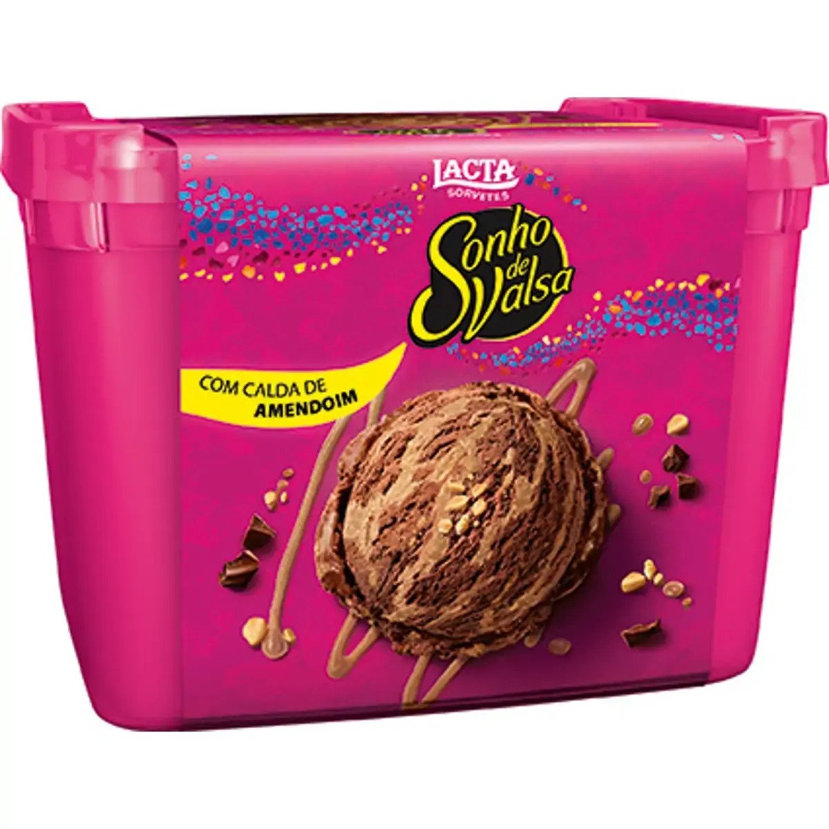 Sorvete Sonho De Valsa Lacta Pote 1,5l